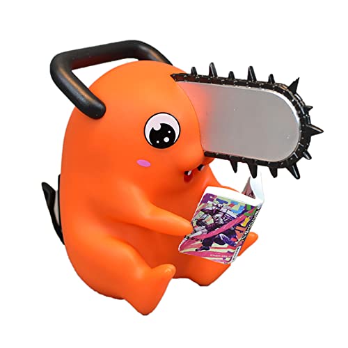 Anime -Modell, Chainsaw Man Pochita Q Version Statische Figurensammlung Netter Statue Geschenk Für Teenager Und Anime -Fans, 12cm(Size:12cm) von FABIIA