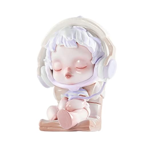 FABIIA Popmart -Anime -Modell, Figurenmodell Der Skullpanda -Temperatur, Charakterstatue -Sammlerstücke, Geschenke Für Fans(Color:F) von FABIIA
