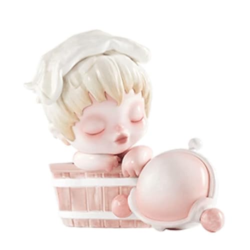 FABIIA Popmart -Anime -Modell, Figurenmodell Der Skullpanda -Temperatur, Charakterstatue -Sammlerstücke, Geschenke Für Fans(Color:H) von FABIIA