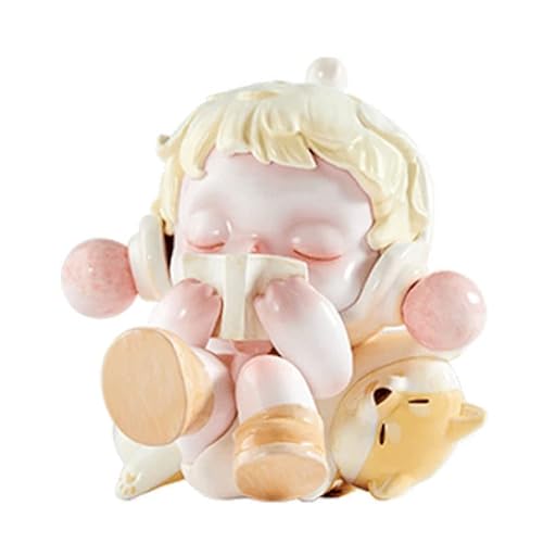 FABIIA Popmart -Anime -Modell, Figurenmodell Der Skullpanda -Temperatur, Charakterstatue -Sammlerstücke, Geschenke Für Fans(Color:J) von FABIIA