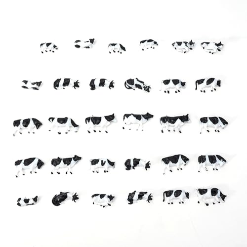 FACAIIO COW Models Collection Verschönern Sie Ihre Modelleisenbahn mit diesem Set aus 30 detailreichen Kunststofffiguren FACAIIO COW Models Collection Verschönern Sie Ihre Modelleisenbahn mit diesem Set aus 30 detailreichen Kunststofffiguren von FACAIIO