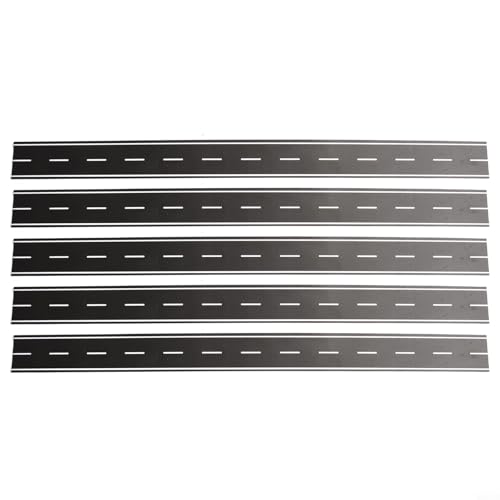 for FACULX 5 Stück N Maßstab 1:160 schwarze Straßenstreifen 40 mm x 500 mm selbstklebend flexibel zuschneidbar Layout Landschaft Zubehör für Modelleisenbahnen Züge for FACULX 5 Stück N Maßstab 1:160 schwarze Straßenstreifen 40 mm x 500 mm selbstklebend flexibel zuschneidbar Layout Landschaft Zubehör für Modelleisenbahnen Züge von FACULX