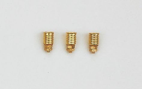 FADEDA Fassung E5,5 geschraubt, LxBxH in mm: 2x5x5. Für Krippen, Miniatur-, Hobby- und Modellbau, Puppenhauszubehör u. Modelleisenbahn. von FADEDA