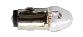 FADEDA Lampe mit Knacken 19V 65mA klar BA5 Ko.D6 mm (für Märklin Lok), LxBxH in mm: 13x6x6. Für Krippen, Miniatur-, Hobby- und Modellbau, Puppenhauszubehör u. Modelleisenbahn. von FADEDA