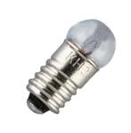 FADEDA Schraublämpchen rot 3,5V, 200mA Gewinde E5,5 Glasdurchmesser 6mm, LxBxH in mm: 14x6x6. Für Krippen, Miniatur-, Hobby- und Modellbau, Puppenhauszubehör u. Modelleisenbahn. von FADEDA