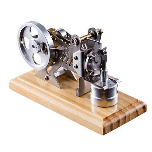 FADF Metall Stirlingmotor Generator, Vakuum Stirlingmotor Bausatz, Stirling Engine für Teenager, Erwachsene von FADF