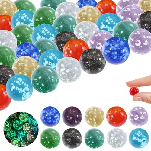 FAINCA 20 Stück Murmeln, 0,62 Zoll Glasmurmeln, Murmeln Kinder, Glasmurmeln Bunt, Leuchten Im Dunkeln, für Kugelbahn-Spiele, DIY-Projekte Oder Heimdekoration FAINCA 20 Stück Murmeln, 0,62 Zoll Glasmurmeln, Murmeln Kinder, Glasmurmeln Bunt, Leuchten Im Dunkeln, für Kugelbahn-Spiele, DIY-Projekte Oder Heimdekoration von FAINCA