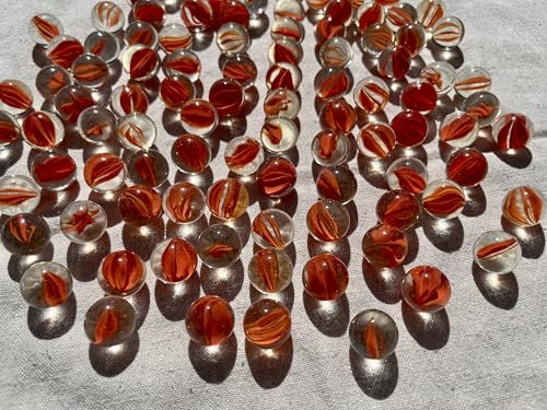FAIRY TAIL & GLITZER FEE Murmeln Glas Rot Glaskugeln 16mm Große Murmelspiel Murmel Klein Gemustert Plfanzendeko Kugelbahn Deko Basteln FAIRY TAIL & GLITZER FEE Murmeln Glas Rot Glaskugeln 16mm Große Murmelspiel Murmel Klein Gemustert Plfanzendeko Kugelbahn Deko Basteln von FAIRY TAIL & GLITZER FEE