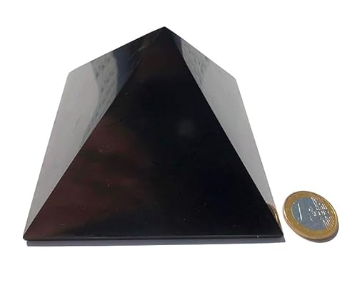 FAIRY TAIL & GLITZER FEE Schungit Pyramide 10cm Schungit Mineral Kristall Shungit Shungite FAIRY TAIL & GLITZER FEE Schungit Pyramide 10cm Schungit Mineral Kristall Shungit Shungite von FAIRY TAIL & GLITZER FEE