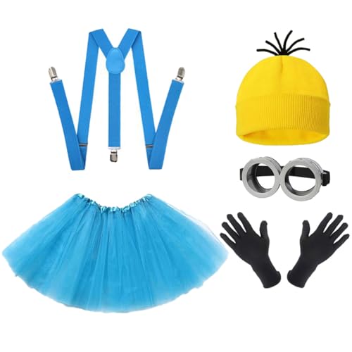 FAIRYRAIN Erwachsene Kostüm Cosplay Kostüm Halloween Damen mit Goggles Hosenträger Fliege Mütze Handschuhe Rock für Karneval Cosplay Party FAIRYRAIN Erwachsene Kostüm Cosplay Kostüm Halloween Damen mit Goggles Hosenträger Fliege Mütze Handschuhe Rock für Karneval Cosplay Party von FAIRYRAIN