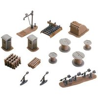 FALLER 120141 H0 Ausschmückungsteile für den Bahnbereich, Ep. II von FALLER®