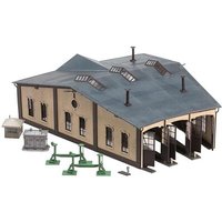 FALLER 120277 H0 Ringlokschuppen mit Antriebsteilen, Ep. II von FALLER®