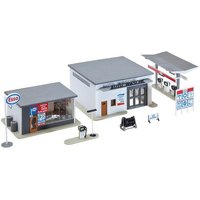 FALLER 130296 H0 Tankstelle mit Waschhalle, Ep. III von FALLER®