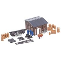 FALLER 130524 H0 Schopf mit Zubehör, Ep. I von FALLER®