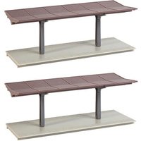 FALLER 131366 H0 2 Bahnsteige, Ep. II von FALLER®