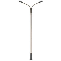 FALLER 180201 H0 LED-Straßenbeleuchtung, Peitschenleuchte, Doppelausleger von FALLER®