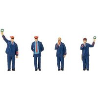 FALLER 180237 H0 Figuren-Set mit Sound-Effekt Bahnpersonal & Schaffnerpfiff von FALLER®
