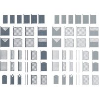 FALLER 180398 H0 Sichtschutzzaun, Ep. V von FALLER®