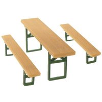 FALLER 180444 H0 40 Brauerei-Bänke und 20 Tische, Ep. III von FALLER®