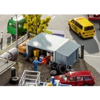 FALLER 180810 H0 Blechbude und Unterstand, Ep. IV von FALLER®