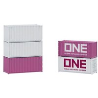 FALLER 182052 H0 20' Container ONE 5er-Set, Ep. VI von FALLER®