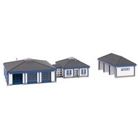 FALLER 231725 N THW-Gebäude mit Fahrzeughalle, Ep. V von FALLER®