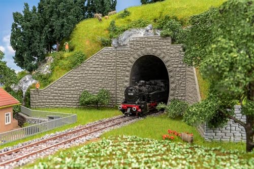 120576 Tunnelportale 1-gleisig (2 Stück) von FALLER