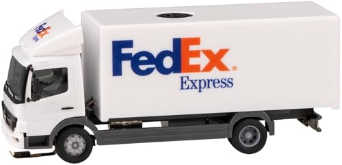 FALLER 161315 - Car System Digital LKW MB Atego FedEx (HERPA) - Spur: H0 - Fahrzeuge für Modelleisenbahnen - Maßstab: 1:87 von FALLER