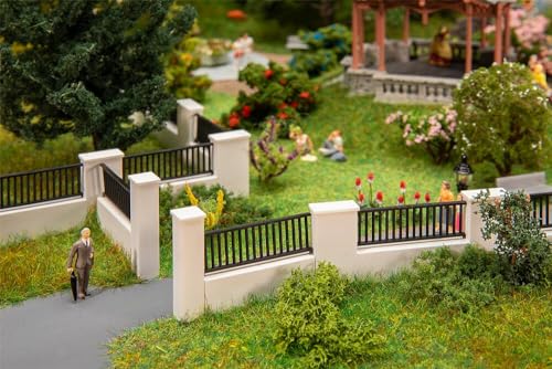 FALLER 180419 - Mauerzaun - Spur: H0 - Ausschmückungsteile für Modelleisenbahnen - Maßstab: 1:87 von FALLER