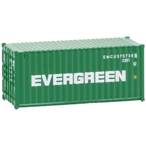 FALLER 182004-20' Container Evergreen - Spur: H0, TT, N - Ausschmückungsteile für Modelleisenbahnen von FALLER
