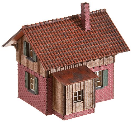 FALLER FA222156 - Bahnwärterhäuschen, Rot von FALLER