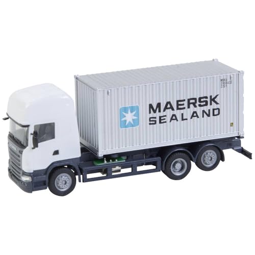 Faller 161598 LKW Scania R 13 TL Seecontainer Car System H0 Fahrzeug von FALLER