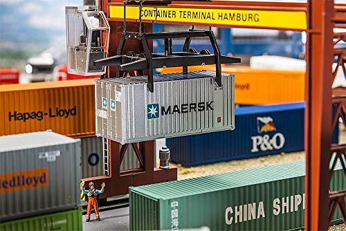 Faller FA 180820-20 Container Maersk, Zubehör für die Modelleisenbahn, Modellbau von FALLER