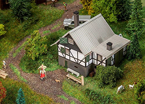 Faller FA130570 Waldhütte Modellbausatz, Zubehör, Mehrfarbig von FALLER