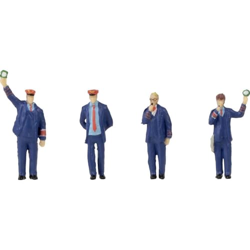Figuren-Set mit Sound-Effekt Bahnpersonal & Schaffnerpfiff von FALLER