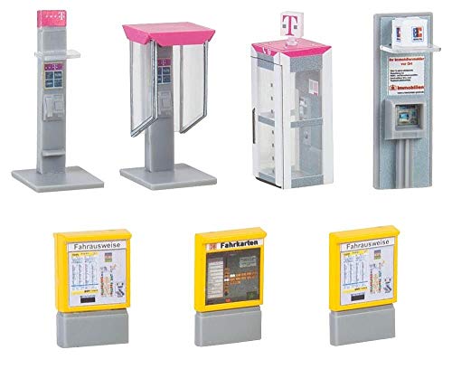 Faller FA180347 Stadtausgestaltungs-Set Modellbausatz, Zubehör, Mehrfarbig von FALLER