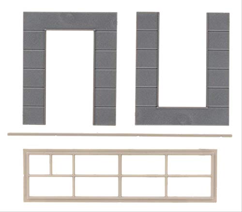 Faller FA180883 2 Wandelemente mit hohem Fenster, Goldbeck Modellbausatz, Zubehör, Mehrfarbig Faller FA180883 2 Wandelemente mit hohem Fenster, Goldbeck Modellbausatz, Zubehör, Mehrfarbig von FALLER