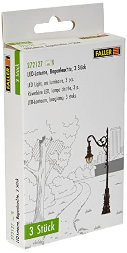 LED-Laterne, Bogenleuchte, 3 Stück von FALLER