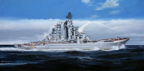 Trumpeter 04520 Modellbausatz Admiral Ushakov (ex Kirov), Navy Blue von FALLER
