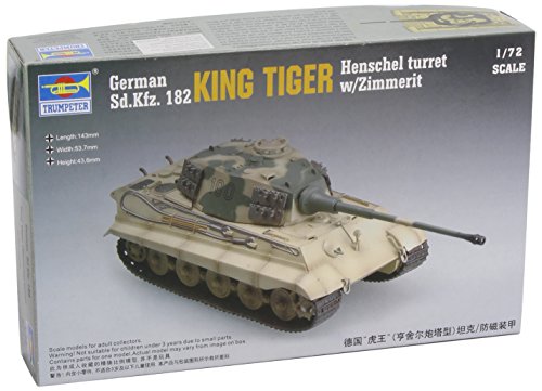 Trumpeter 07291 Modellbausatz King Tiger Henschel Turret w/Zimmerit, Verschieden Trumpeter 07291 Modellbausatz King Tiger Henschel Turret w/Zimmerit, Verschieden von FALLER