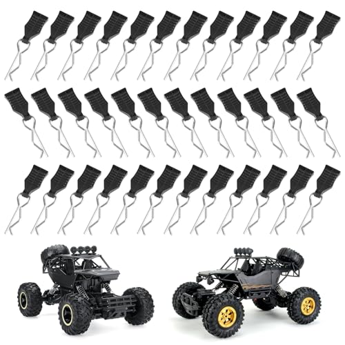 36 Stück RC Karosserie Clips mit Aufreißlaschen, RC Körper Shell Pin Auto Zubehör, R Typ Karosserieklammern, RC Ersatzteile RC Splint für 1/10, 1/12 und 1/16 Fernbedienung Auto Shell Modell 36 Stück RC Karosserie Clips mit Aufreißlaschen, RC Körper Shell Pin Auto Zubehör, R Typ Karosserieklammern, RC Ersatzteile RC Splint für 1/10, 1/12 und 1/16 Fernbedienung Auto Shell Modell von FAMCUCHE