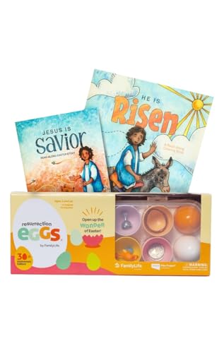 FAMILYLIFE Komplettes Auferstehungseier-Bundle – Interaktive und sanfte Nacherzählung der Ostergeschichte – praktische Aktivitäten und Oster-Geschichtenbuch-Set FAMILYLIFE Komplettes Auferstehungseier-Bundle – Interaktive und sanfte Nacherzählung der Ostergeschichte – praktische Aktivitäten und Oster-Geschichtenbuch-Set von FAMILYLIFE