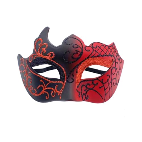 FAMKIT Maskerade Masken Antik Glitzer Halbgesicht Auge Venezianische Masken für Karneval Fasching Maskerade Party von FAMKIT