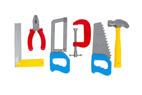FANCY Werkzeug Set Kinder Zubehör Spielwerkzeug Spielzeug ab 3 4 5 Jahre Geschenke (Werkzeug Set) von FANCY