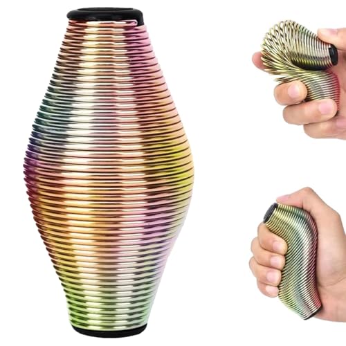 Frühlingsspielzeug Rainbow Metall Feder Anti Stress Spielzeug Erwachsene & Fidget Toys Metall Fidget, Antistress Spielzeug für Erwachsene, Handtrainer & Stressball-Ersatz Frühlingsspielzeug Rainbow Metall Feder Anti Stress Spielzeug Erwachsene & Fidget Toys Metall Fidget, Antistress Spielzeug für Erwachsene, Handtrainer & Stressball-Ersatz von FANCYWUXI