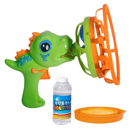 FANGZ Dinosaurier-Blasenmaschine,Dinosaurier-Blasenmaschine-Badespielzeug - Dinosaurier-Blasengebläse-Spielzeug | Unterhaltsamer automatischer Maker mit kontinuierlichem Strom für Kinder, leiser von FANGZ