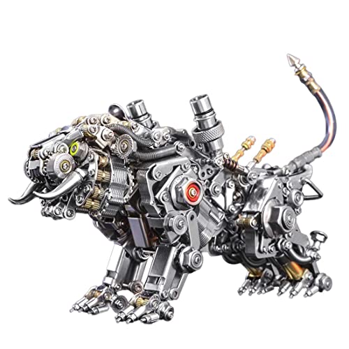 FANGZI 700-teiliges Metall 3D Puzzle 'Bengalischer Tiger' - Mittelstufe, für 7 Jahre und älter, Adventskalender 2022, Puzzle Geschenk, Ornamente, Metall Tiger Kit FANGZI 700-teiliges Metall 3D Puzzle 'Bengalischer Tiger' - Mittelstufe, für 7 Jahre und älter, Adventskalender 2022, Puzzle Geschenk, Ornamente, Metall Tiger Kit von FANGZI