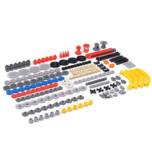 Technik Ersatzteile Set Getriebe Gear Teile Bausatz 169 Teile Steine Einzelteile Klemmbausteine Kompatibel mit Lego von FANGZI