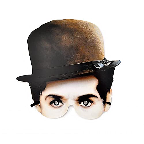 FANMEX - Fantastik - Realistische Papiermaske - Künstler und Schauspieler (Charles Chaplin) von FANMEX