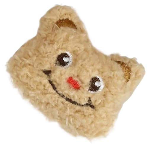 FANSHINUO Entzückende Cartoon-Bär-Haarspange, auffälliger Kopfschmuck für Halloween, Cosplay, Rollenspiele, Bären-Haargummis von FANSHINUO